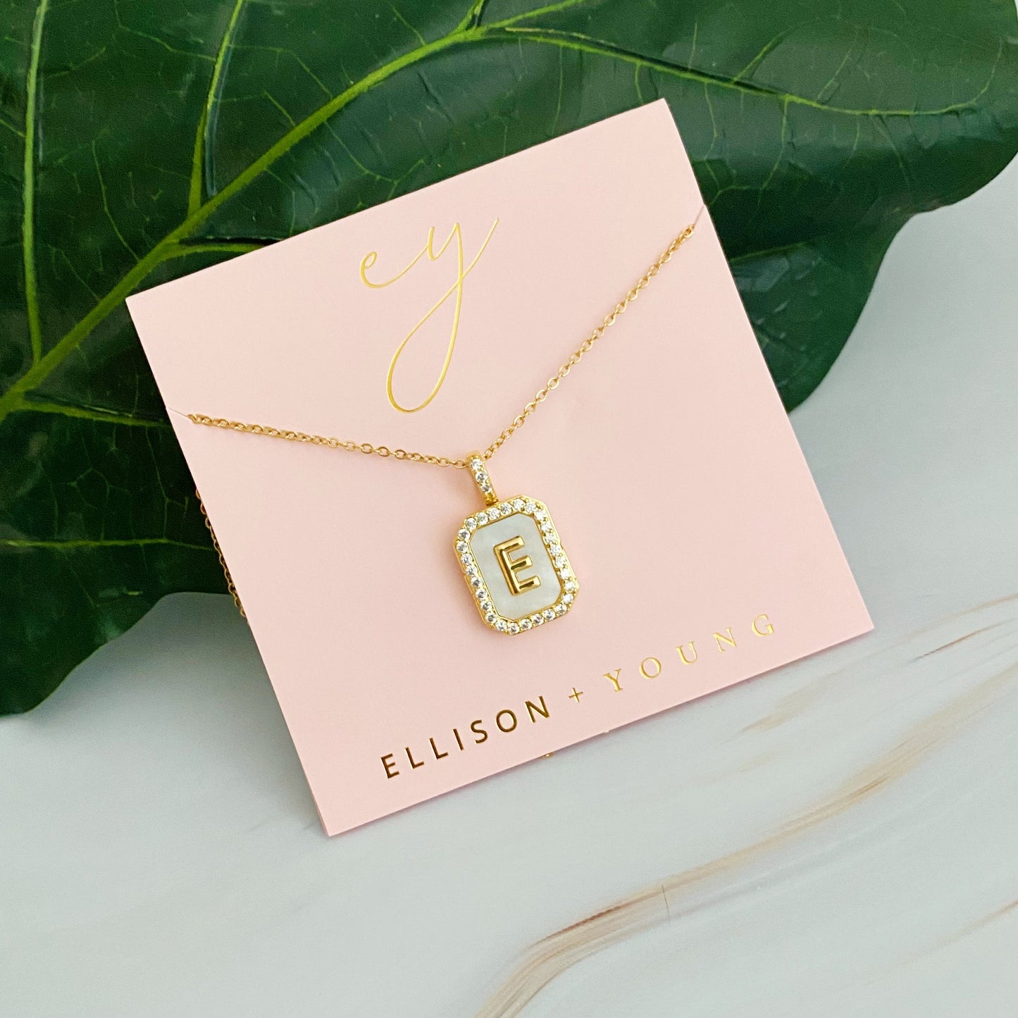 Deco Initial Locket