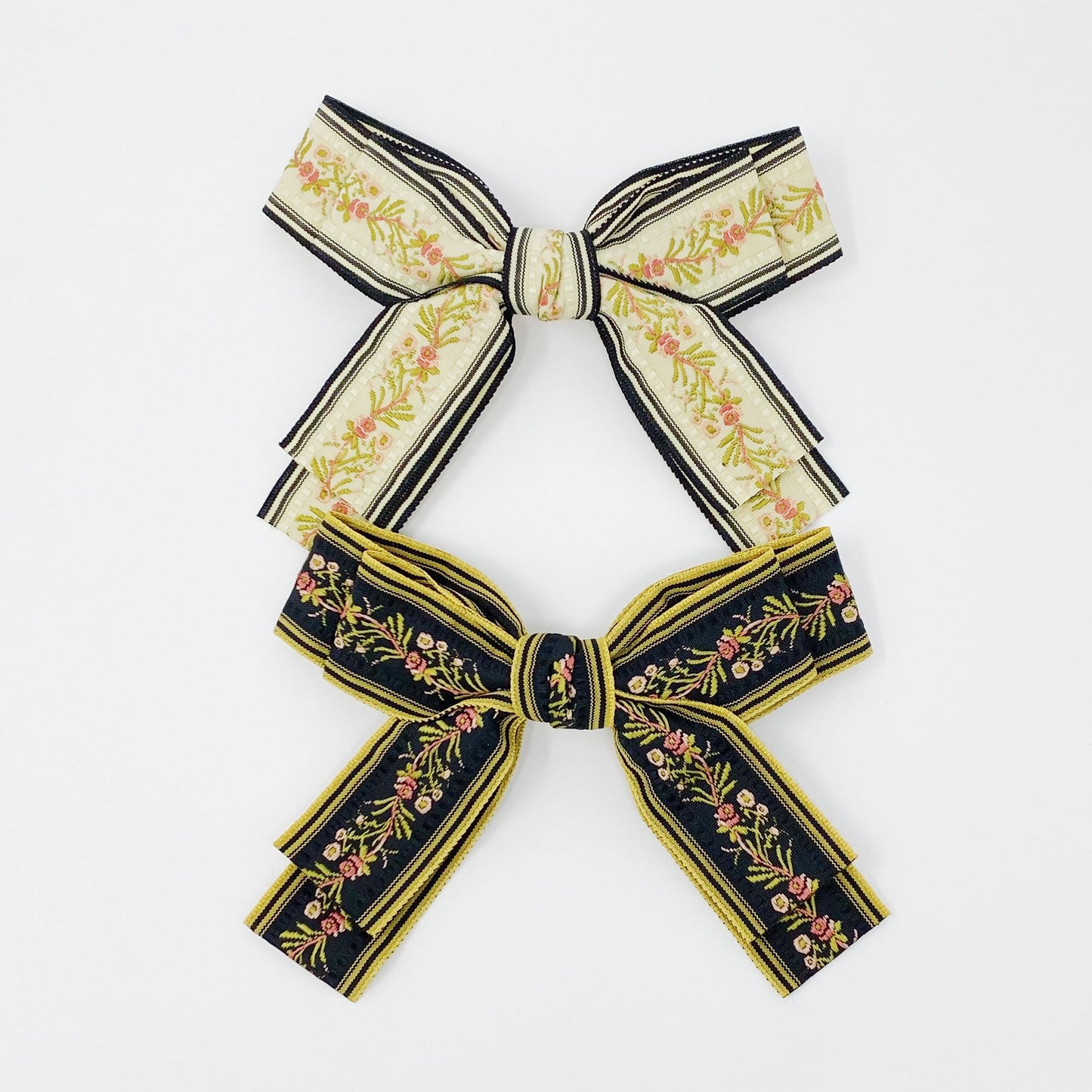 Parisian Bow Barrette Set