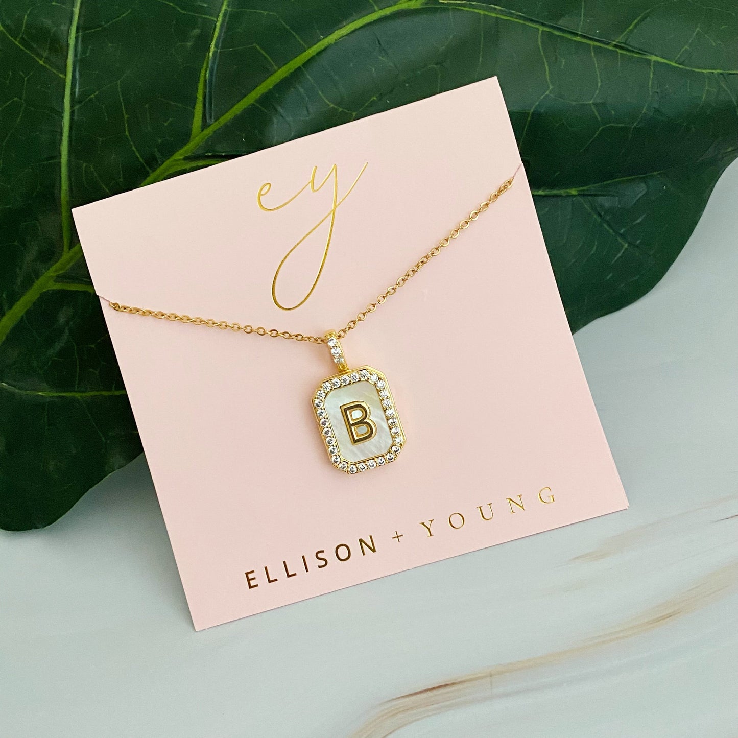 Deco Initial Locket