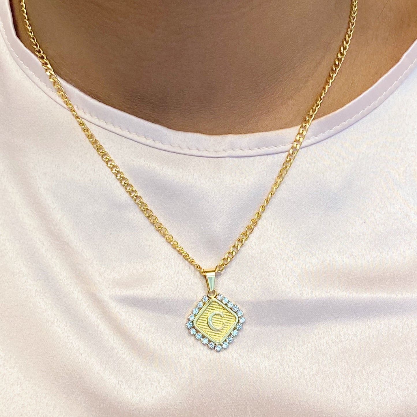 Princess Initial Pendant