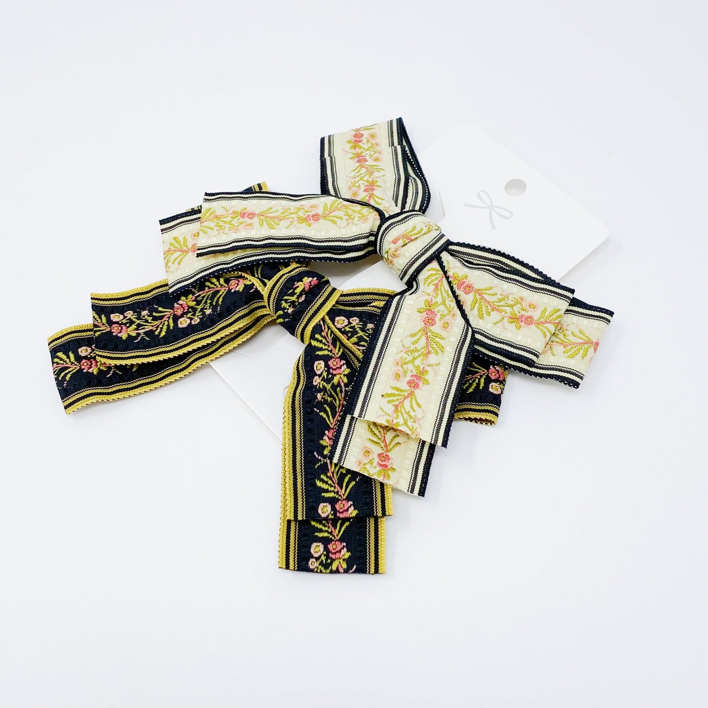 Parisian Bow Barrette Set