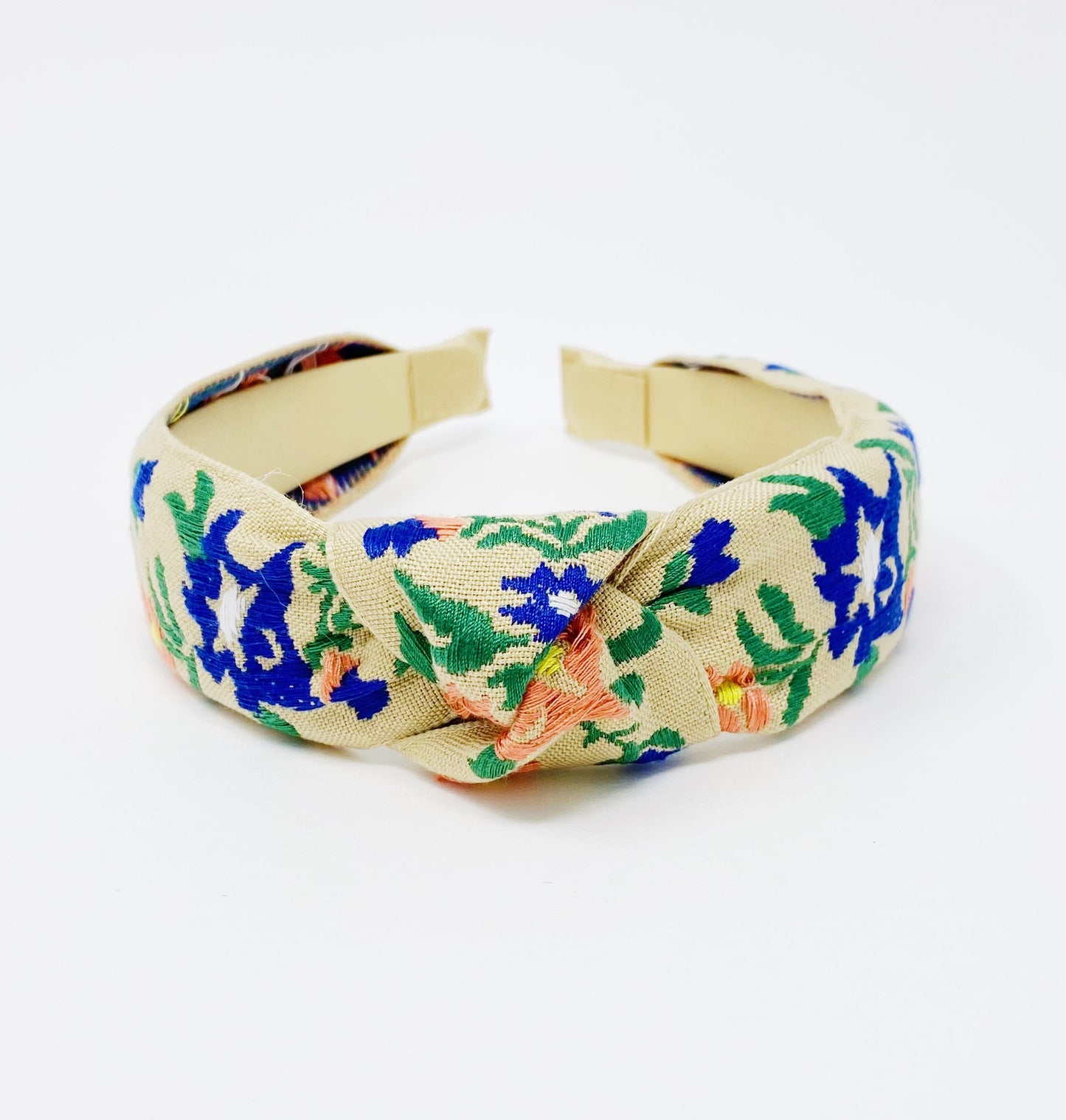 Floral Embroidered Headband
