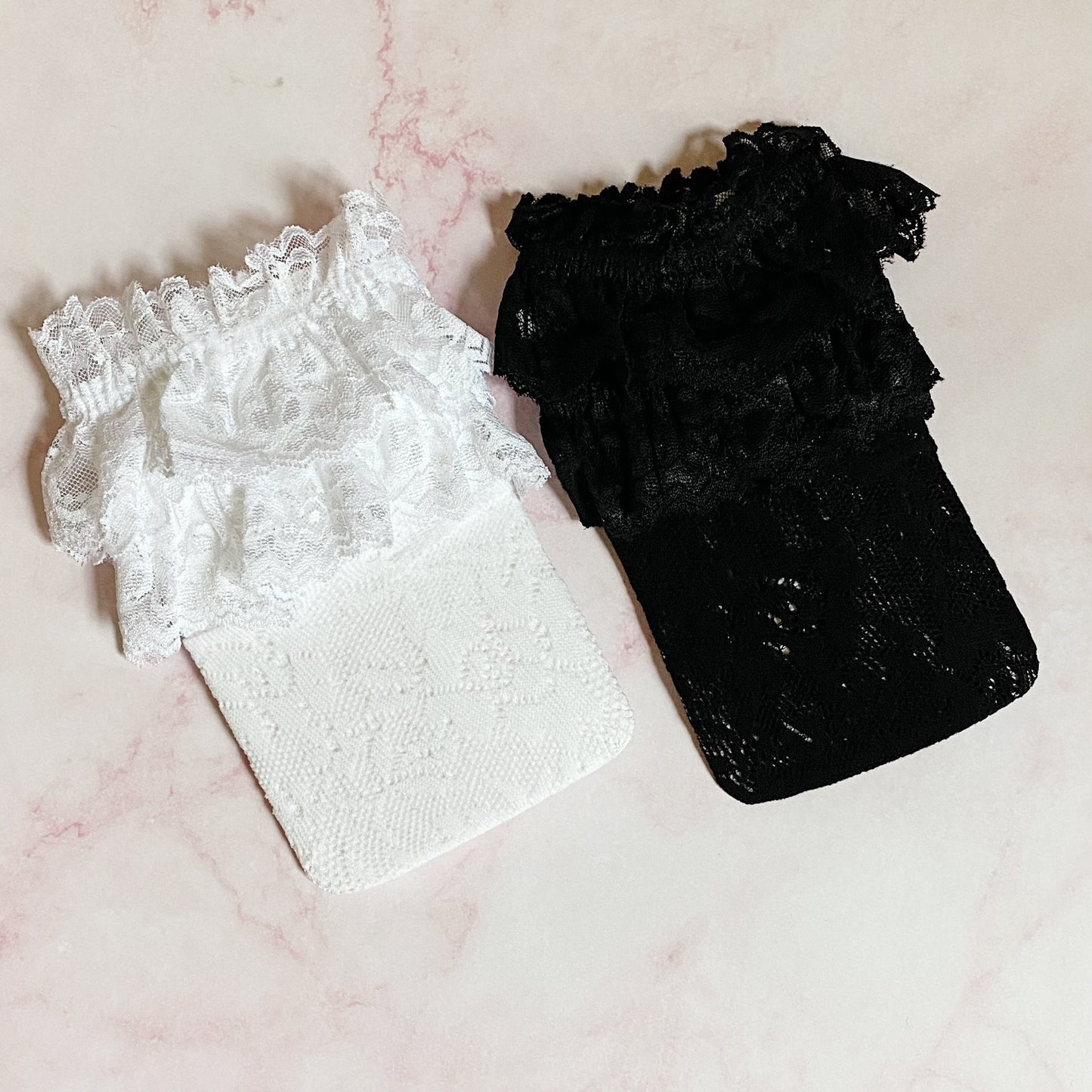 Lace Socks - 2 pairs
