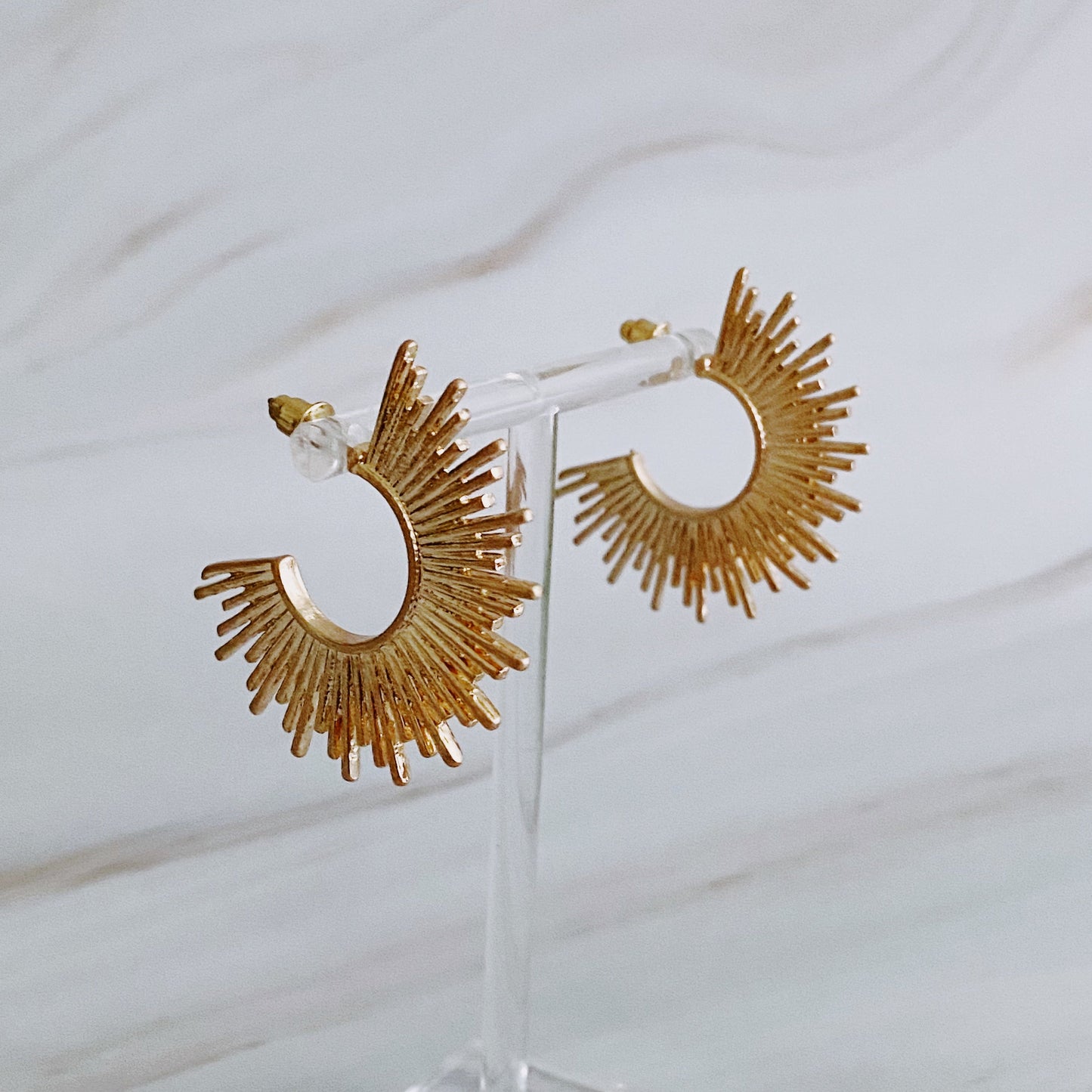 Sunburst Hoops