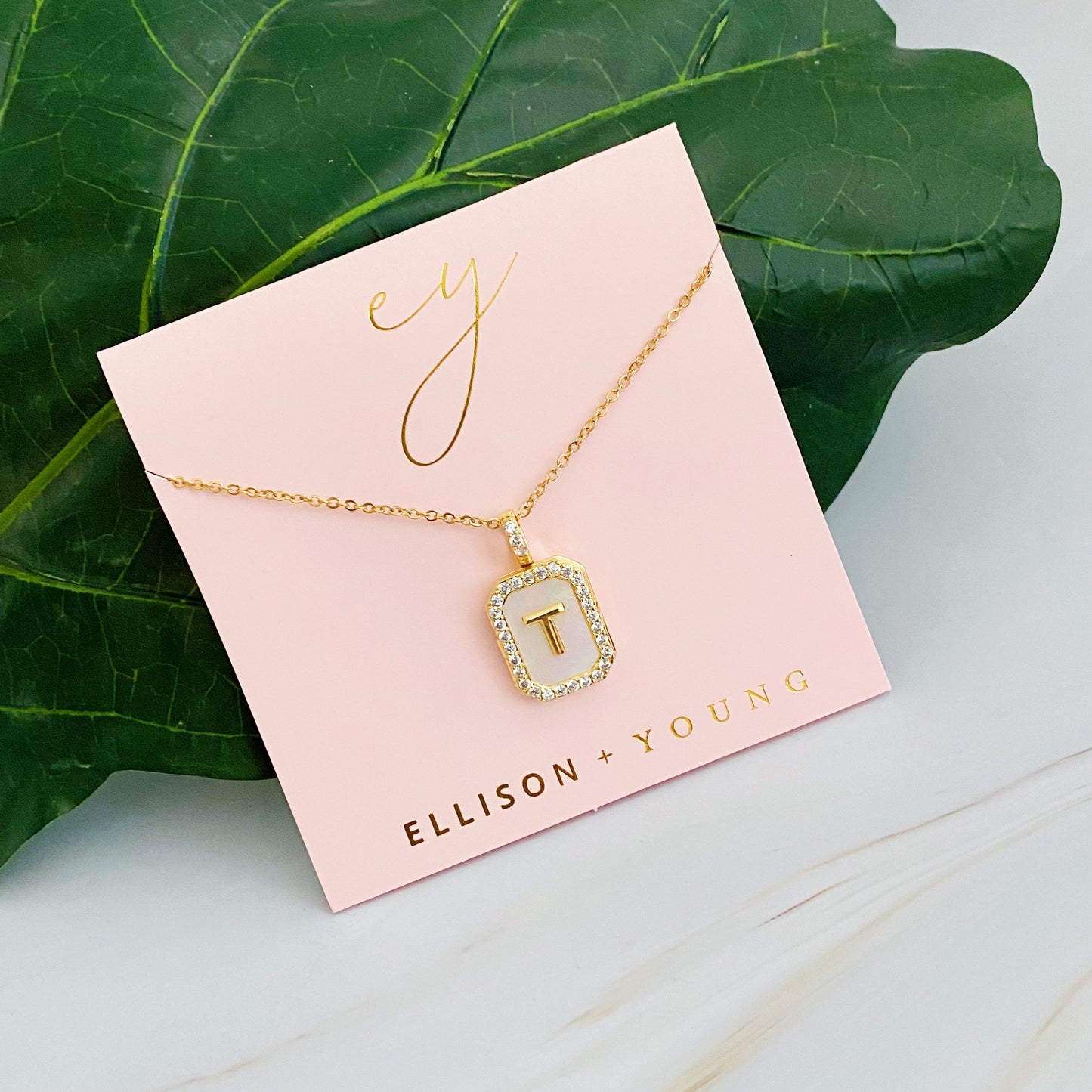 Deco Initial Locket