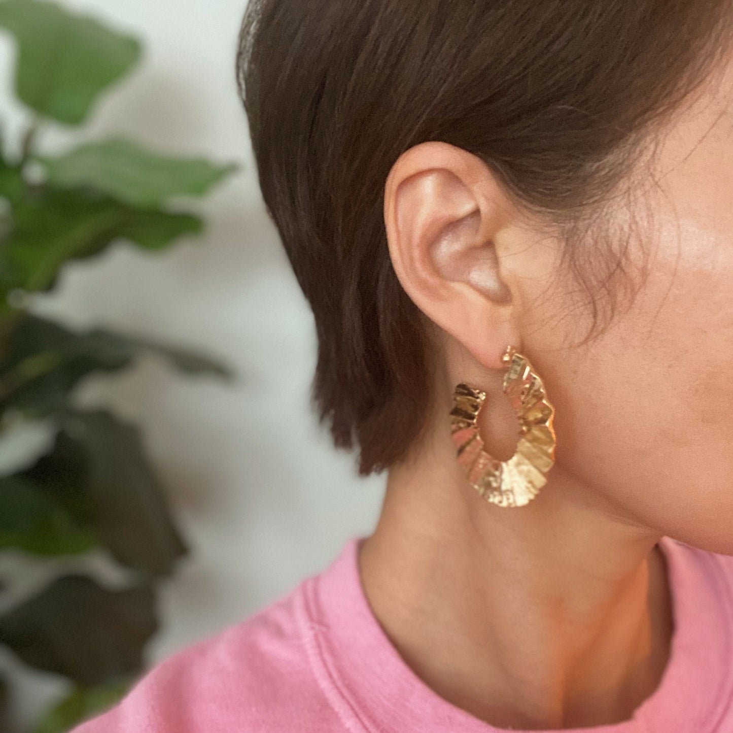 Crinkle Hoops