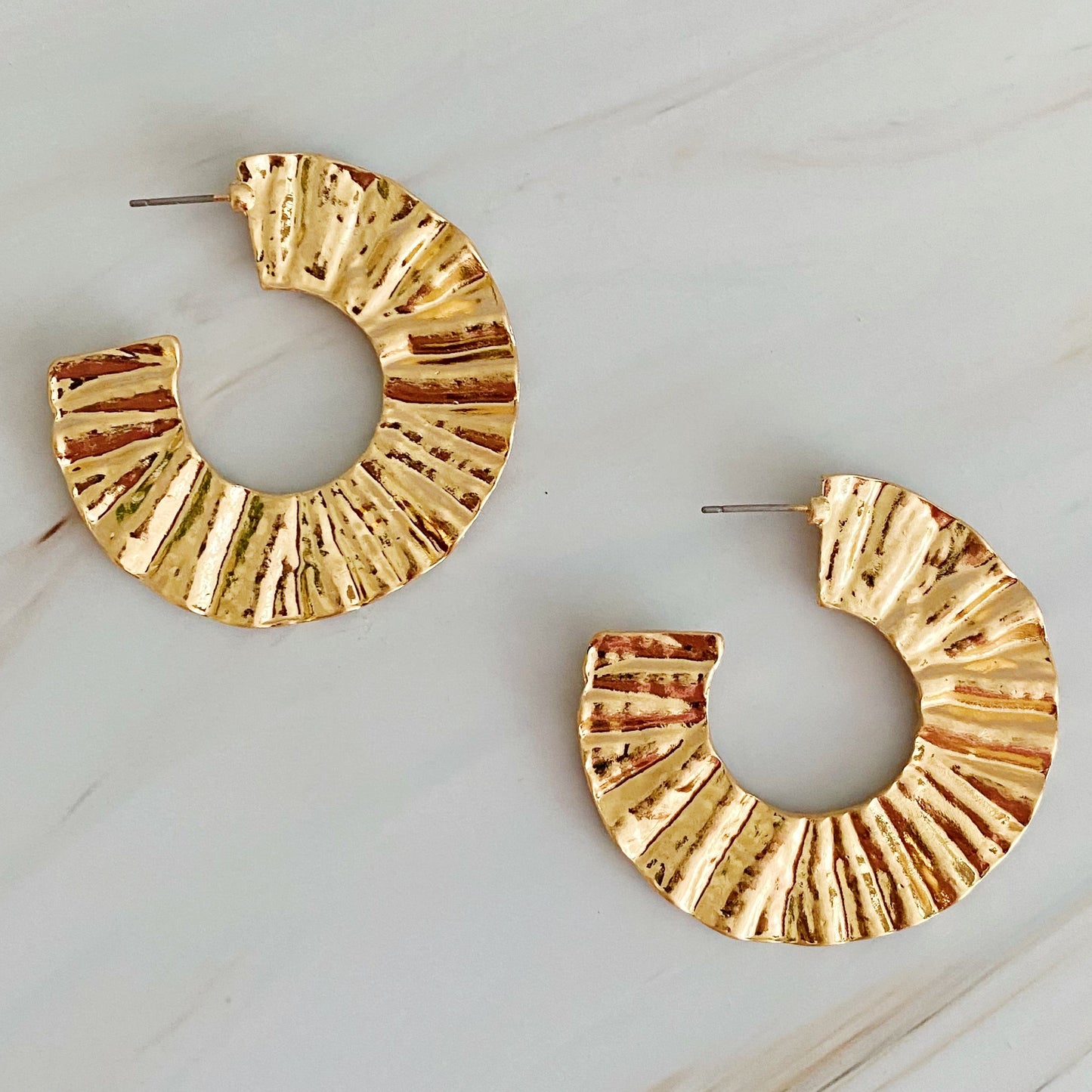 Crinkle Hoops