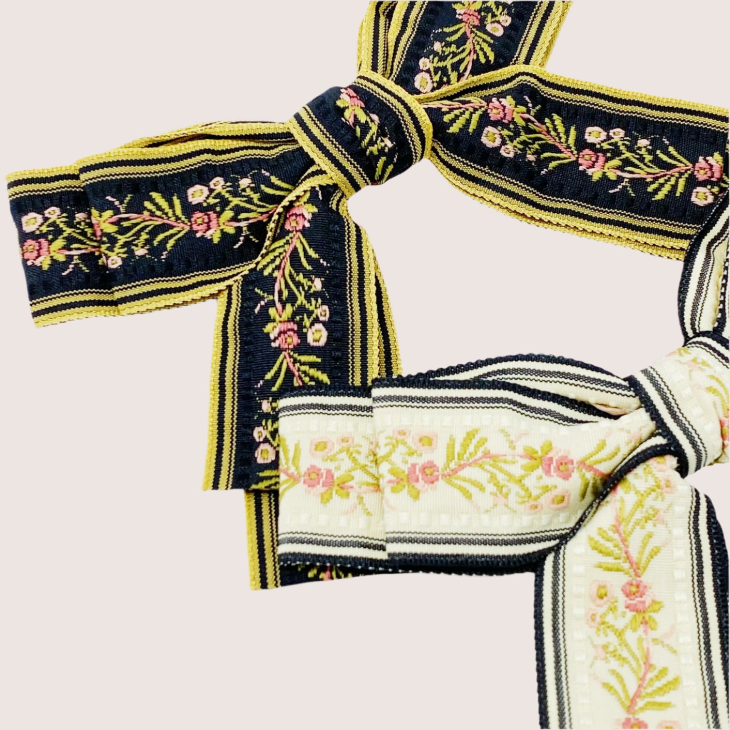 Parisian Bow Barrette Set