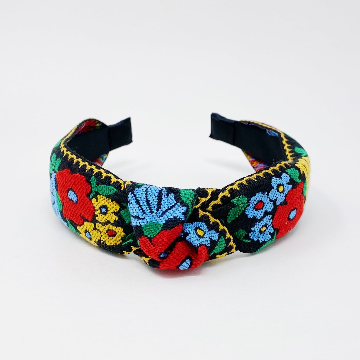 Floral Embroidered Headband