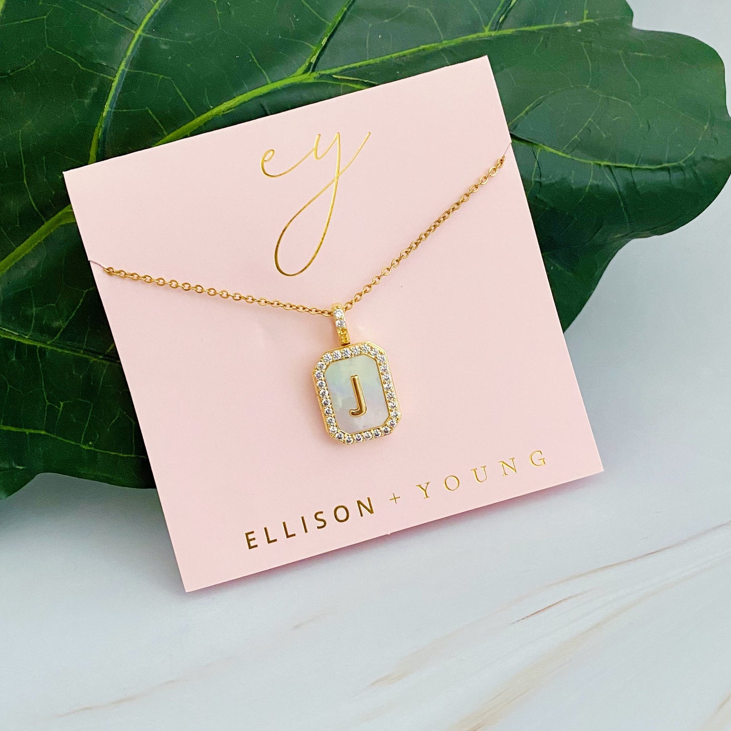 Deco Initial Locket