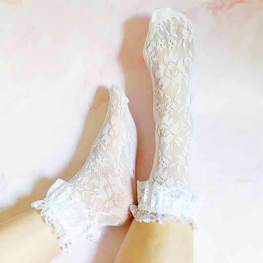 Lace Socks - 2 pairs