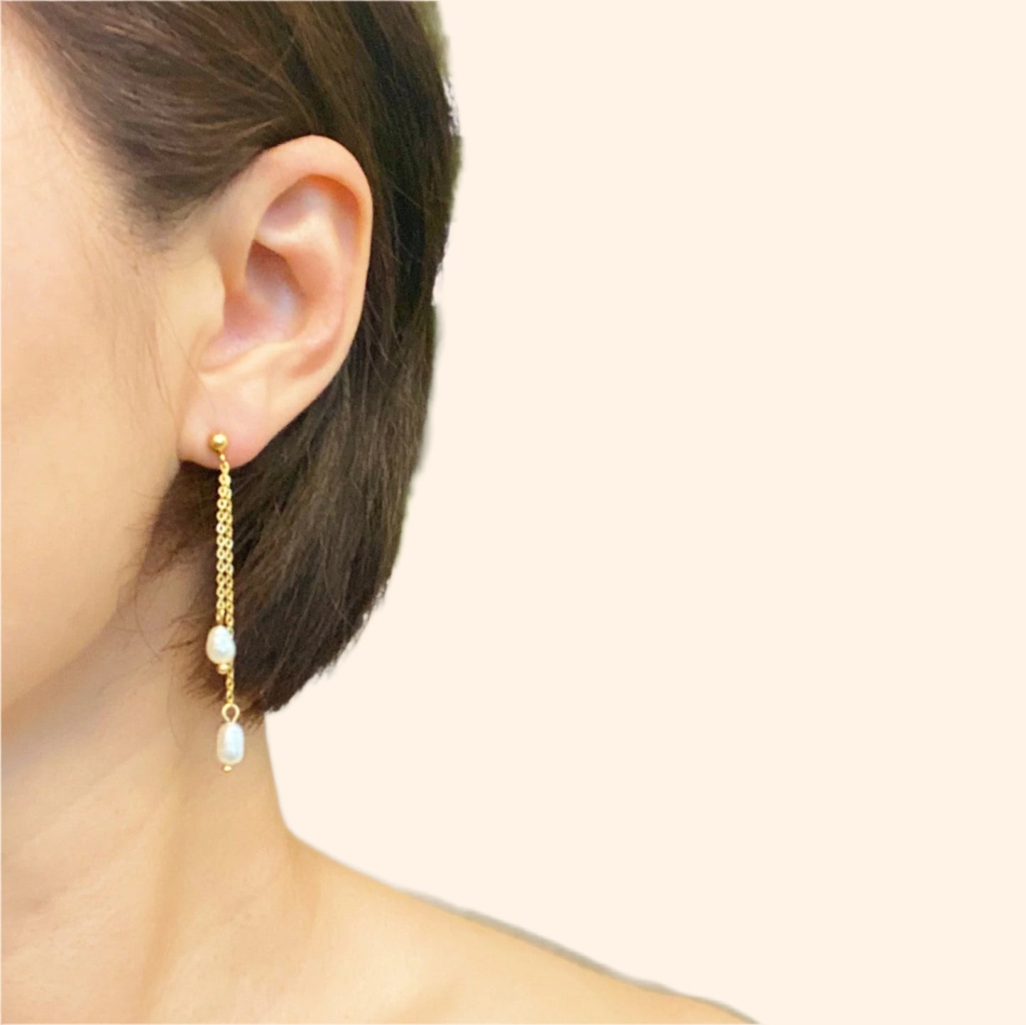 Freshwater Pearl Drop Earrings