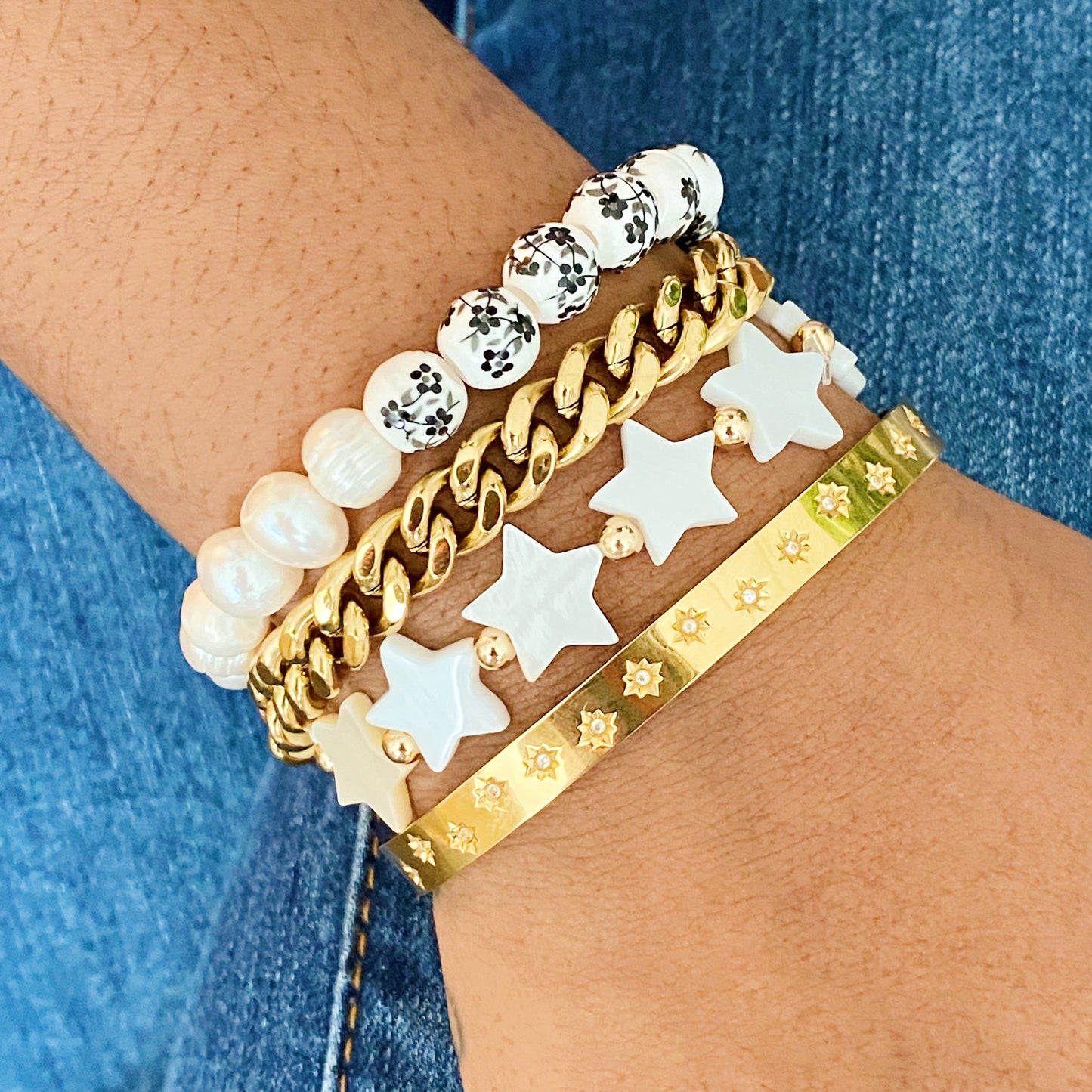 All My Stars Open Cuff