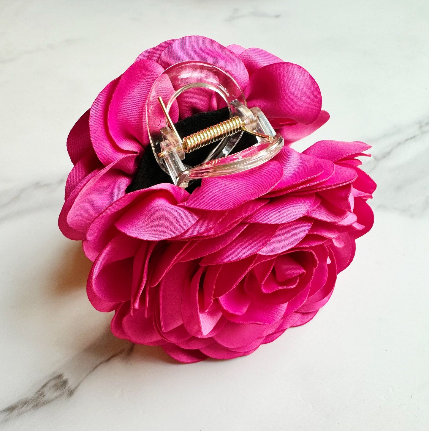 Blooming Jewel-Tone Claw Clip