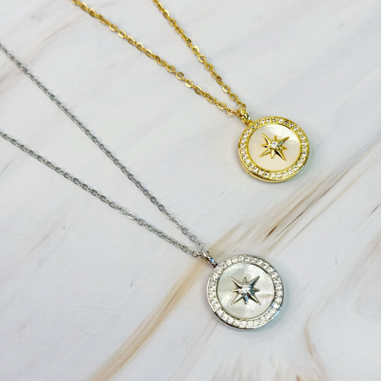 Compass Locket Pendant