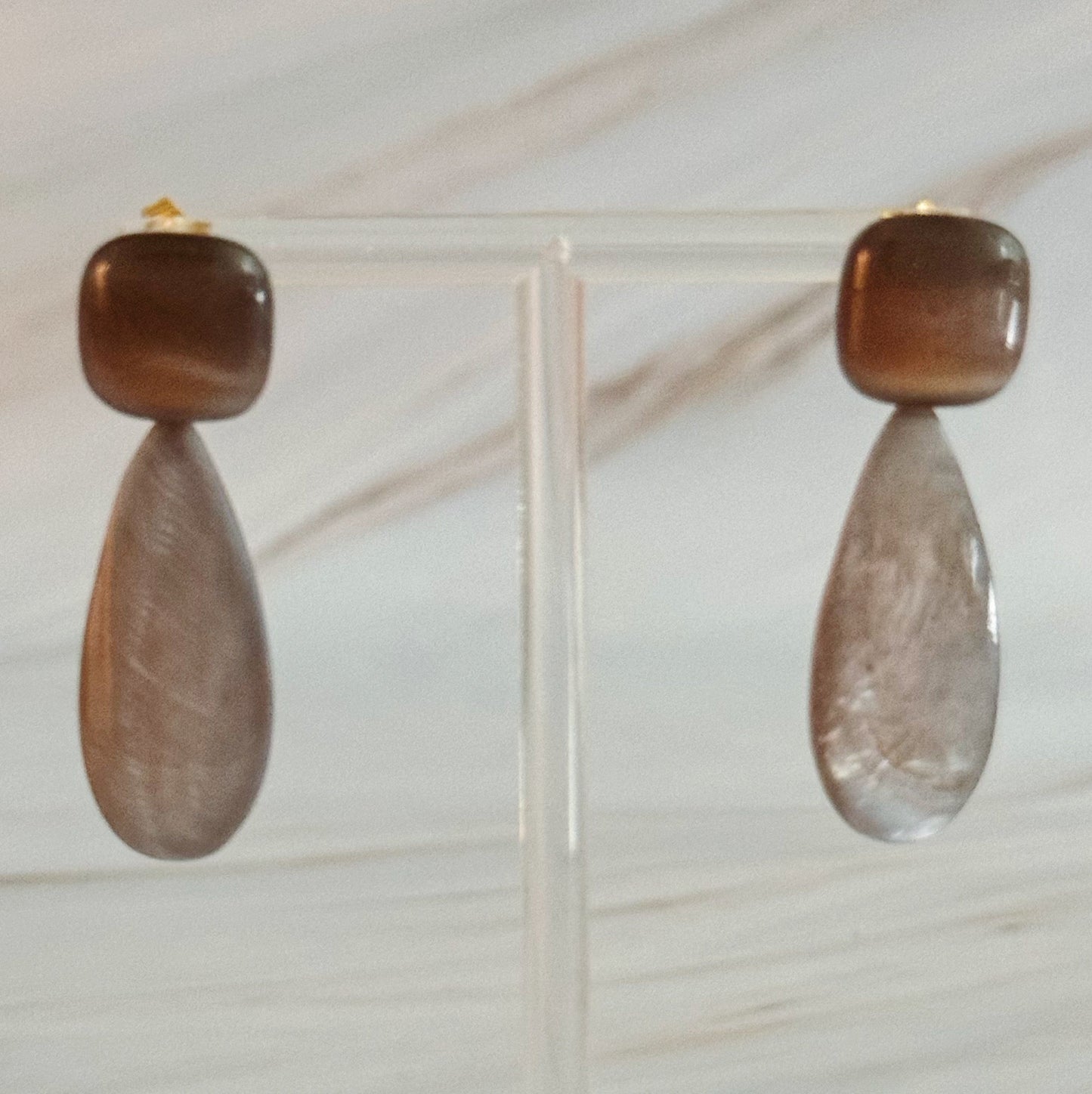 Pastel Stone Earrings