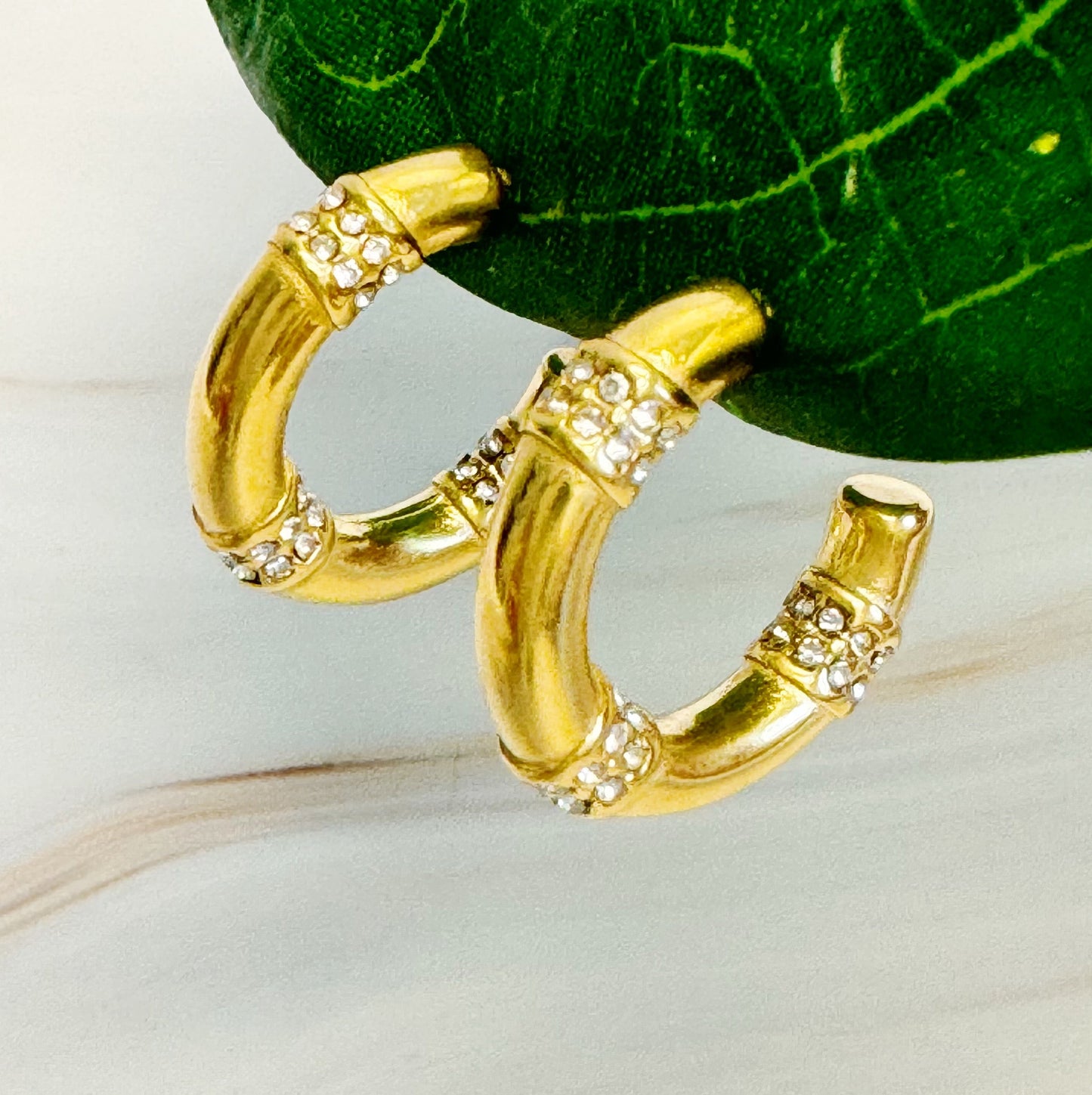 Little Lucky Bamboo Hoops
