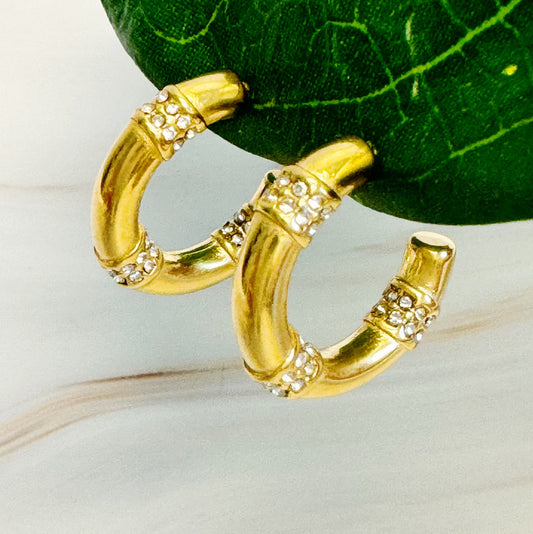 Little Lucky Bamboo Hoops