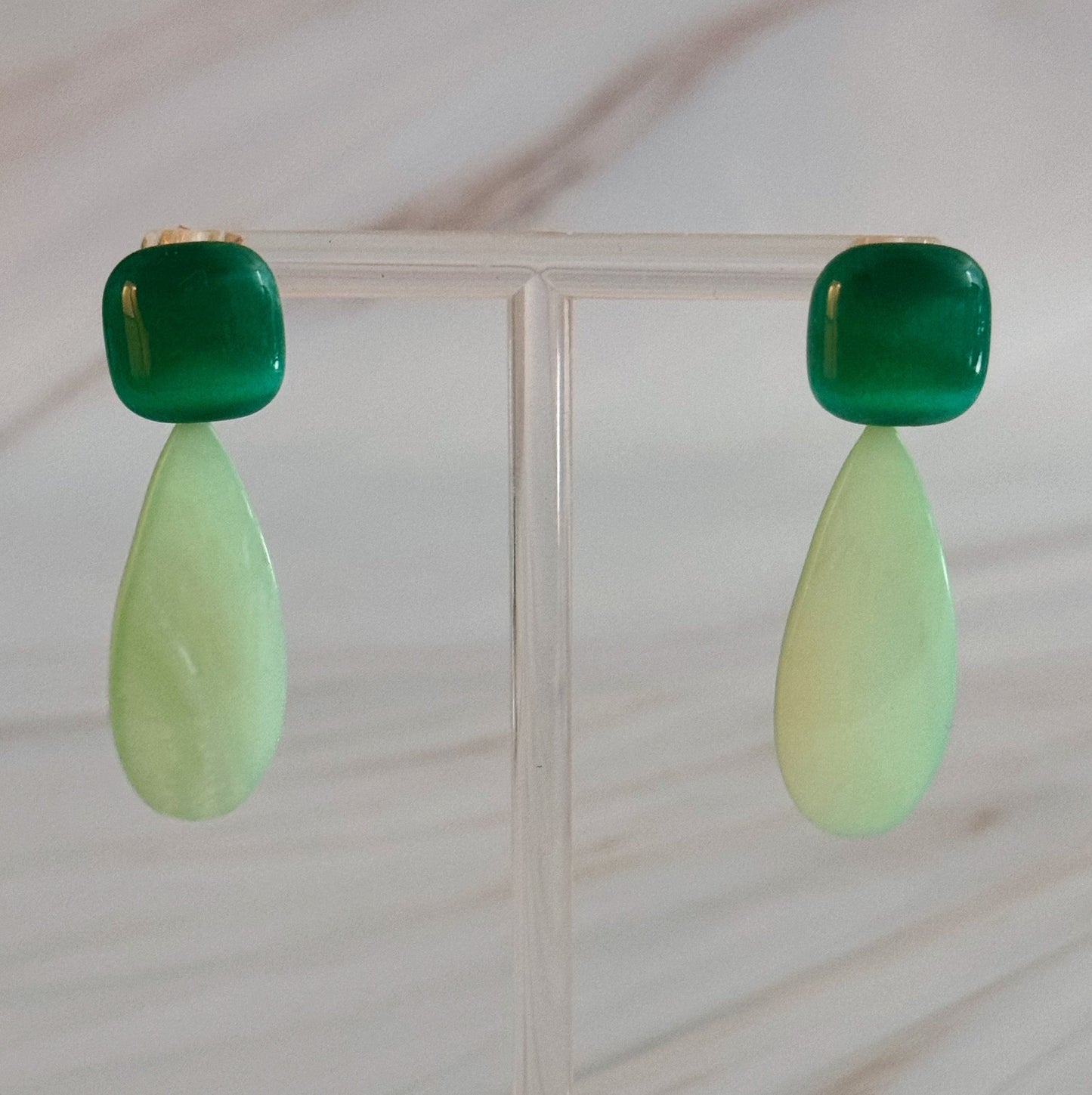 Pastel Stone Earrings