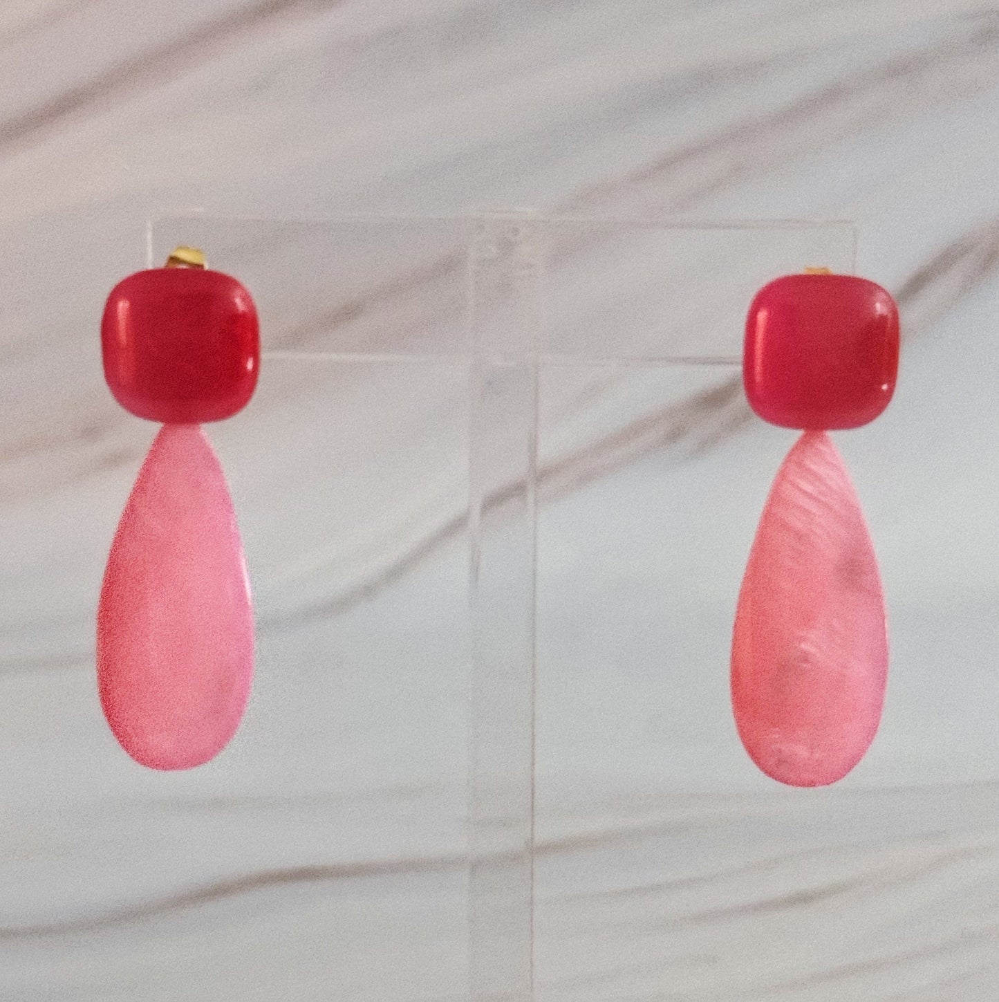 Pastel Stone Earrings