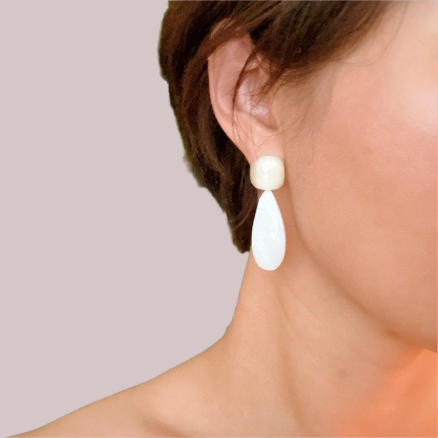 Pastel Stone Earrings
