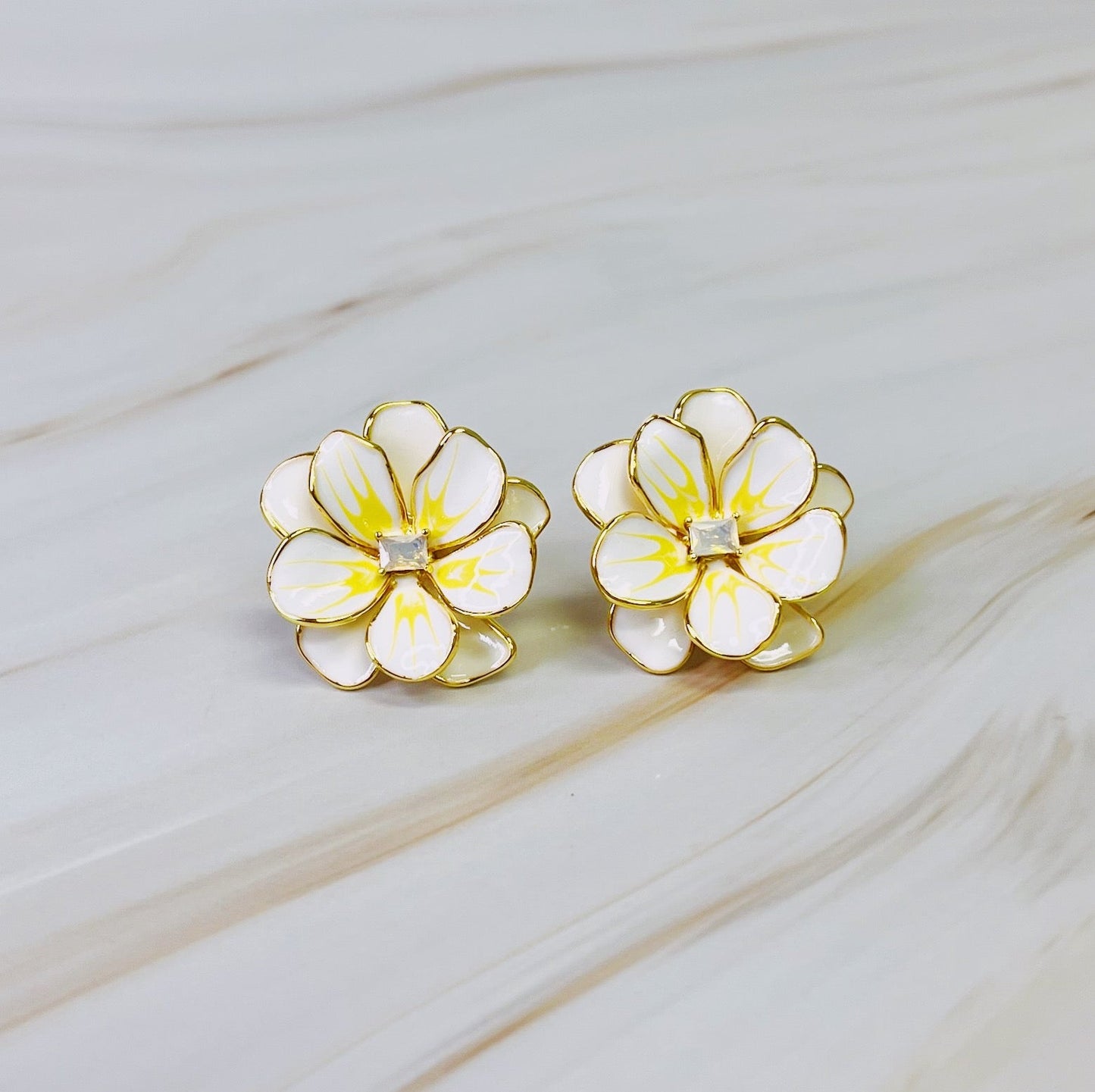Bloomed Pastel Studs