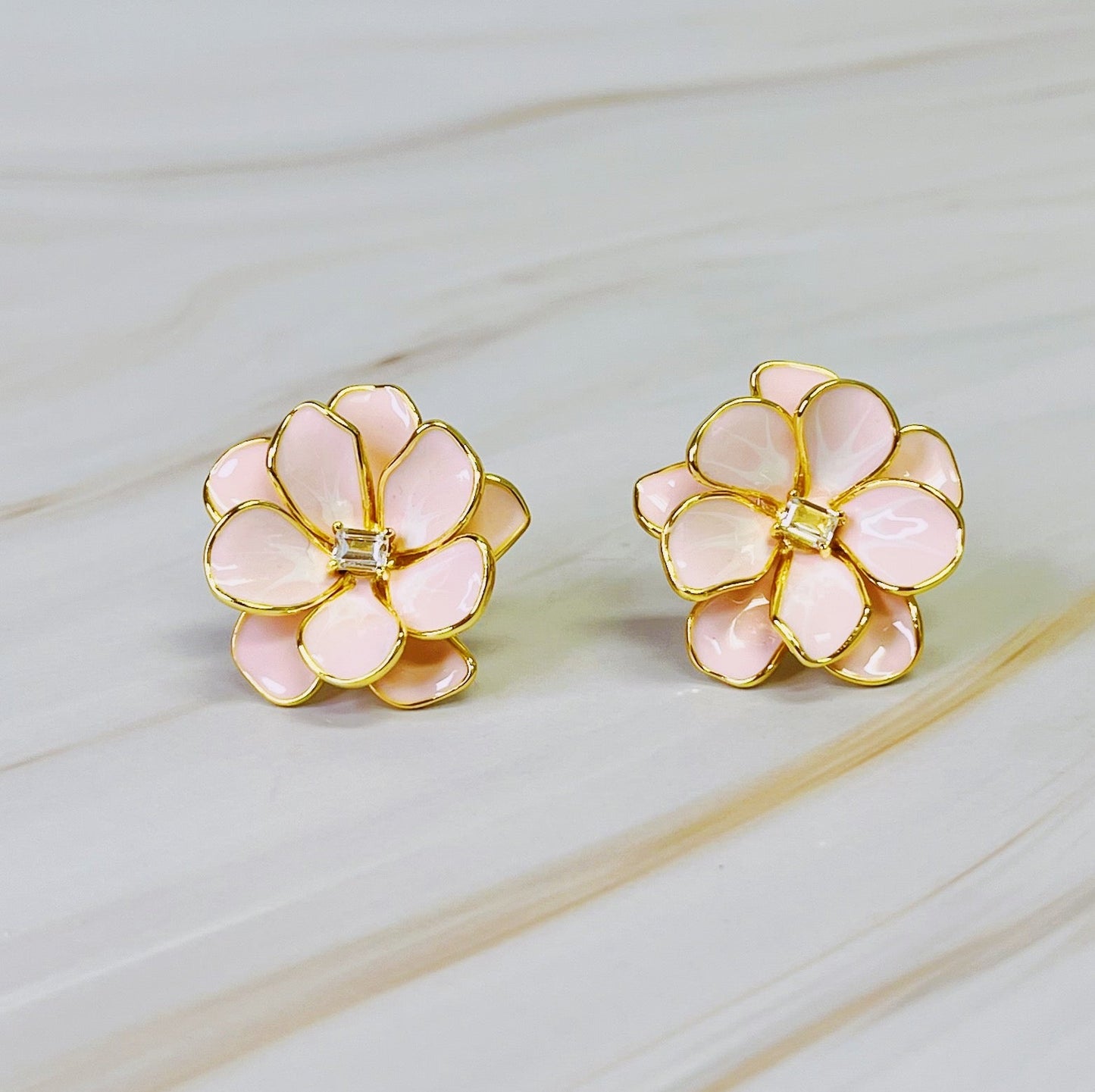 Bloomed Pastel Studs