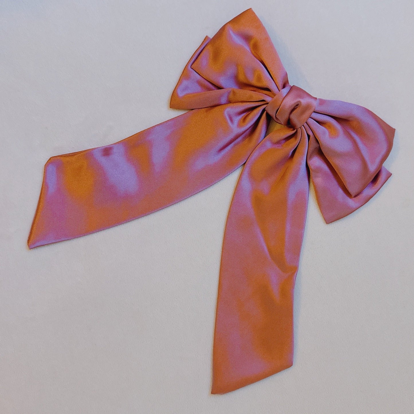 Satin Bow Clip