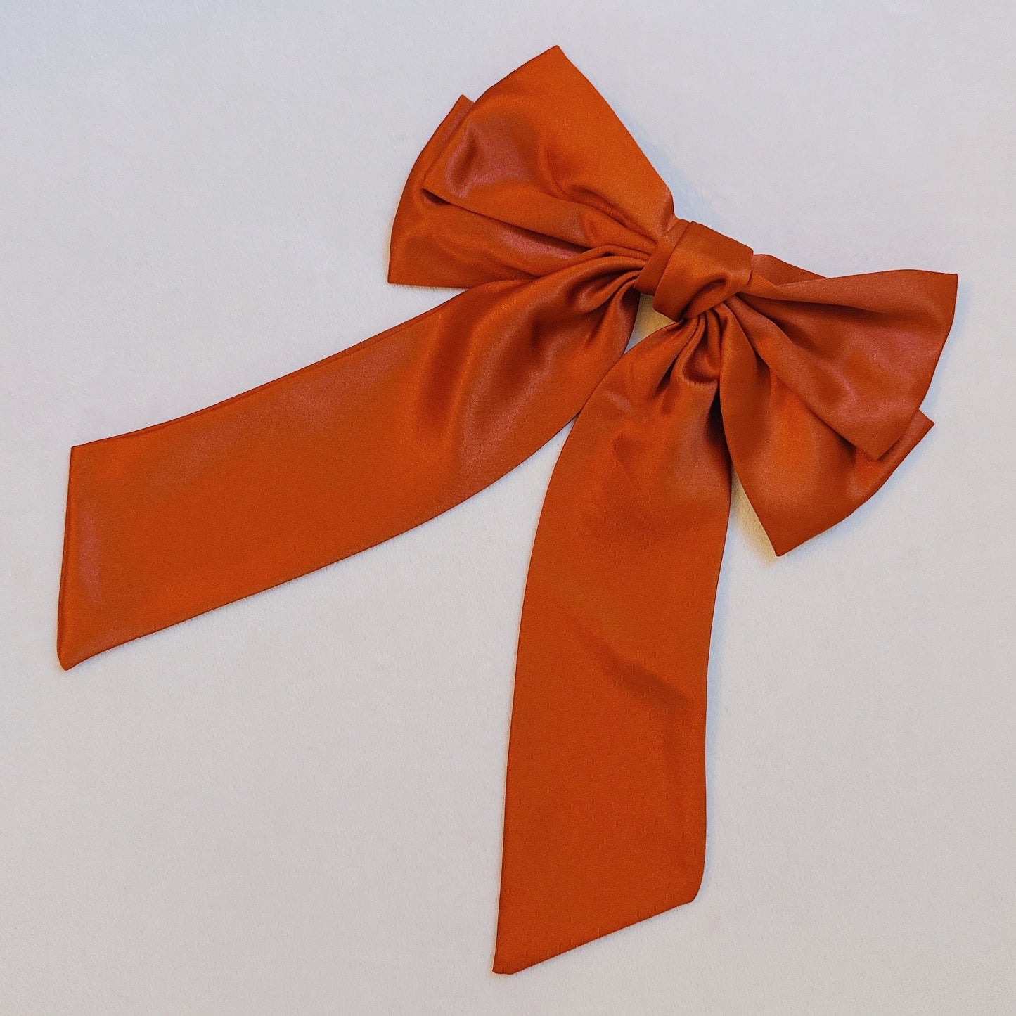 Satin Bow Clip