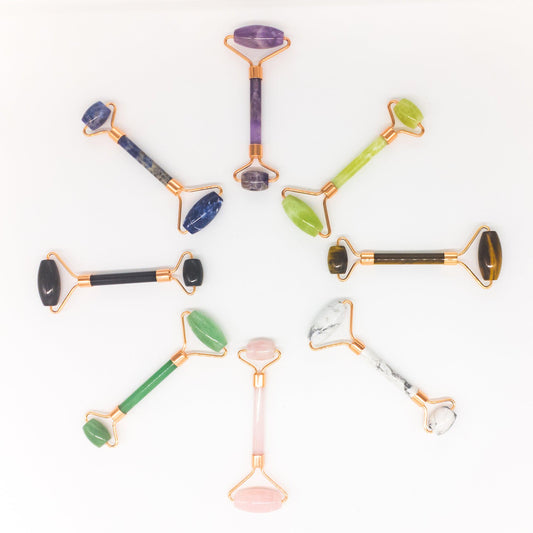 Copper & Crystal Face Roller