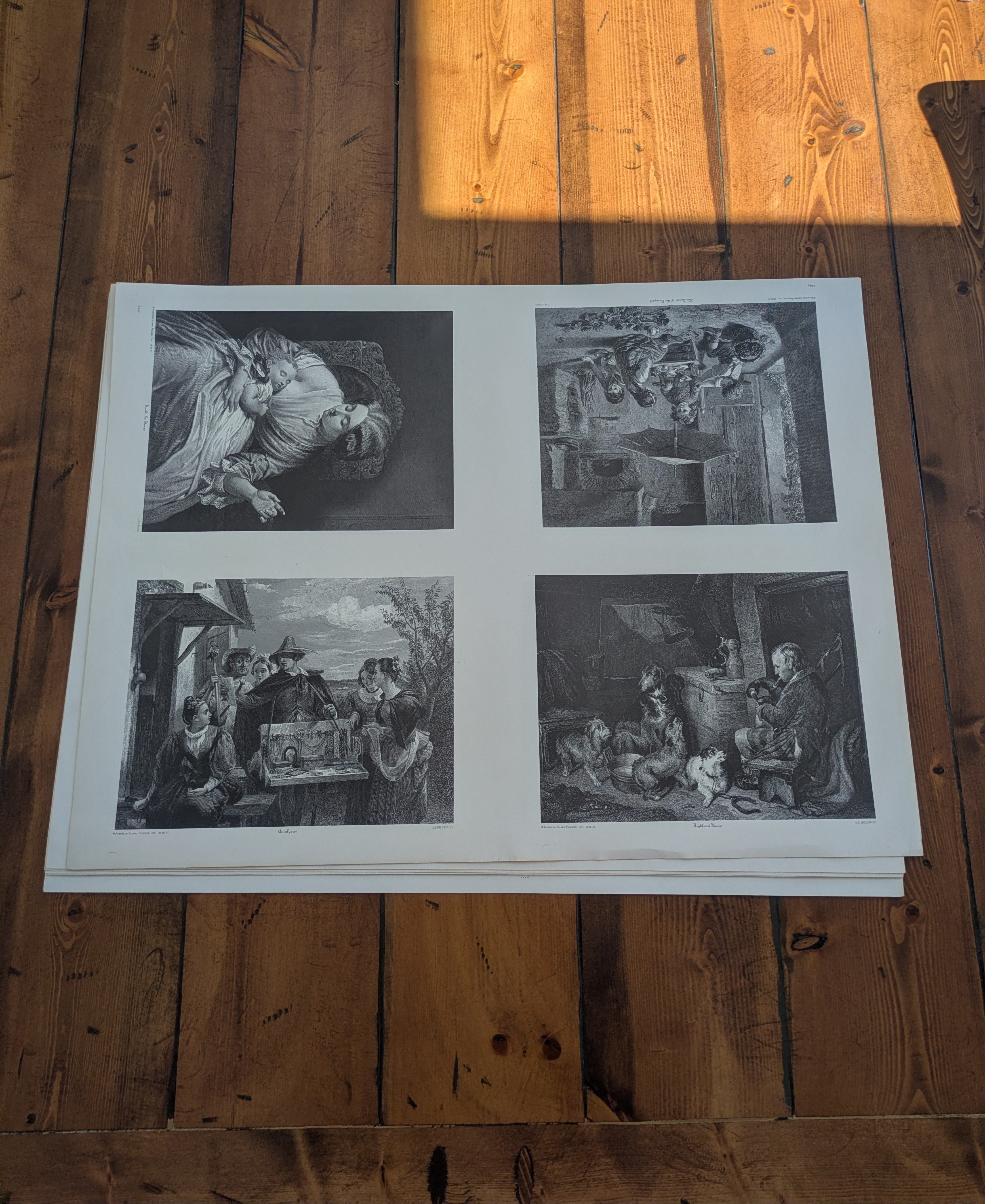 Vintage Artwork Prints - 1745, 1751, 1759, 1764 – Lore Emporium