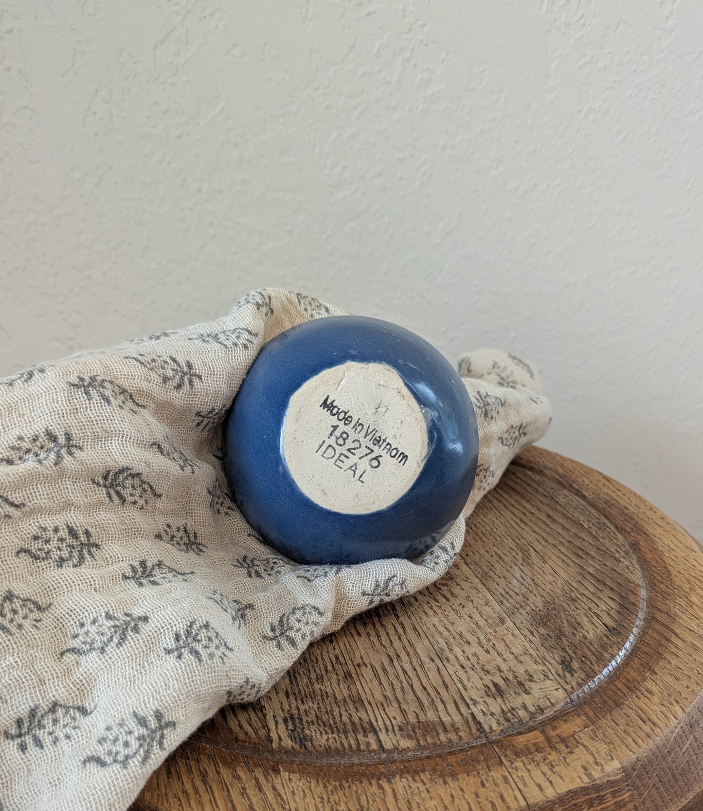 Blue Tea Light Holder