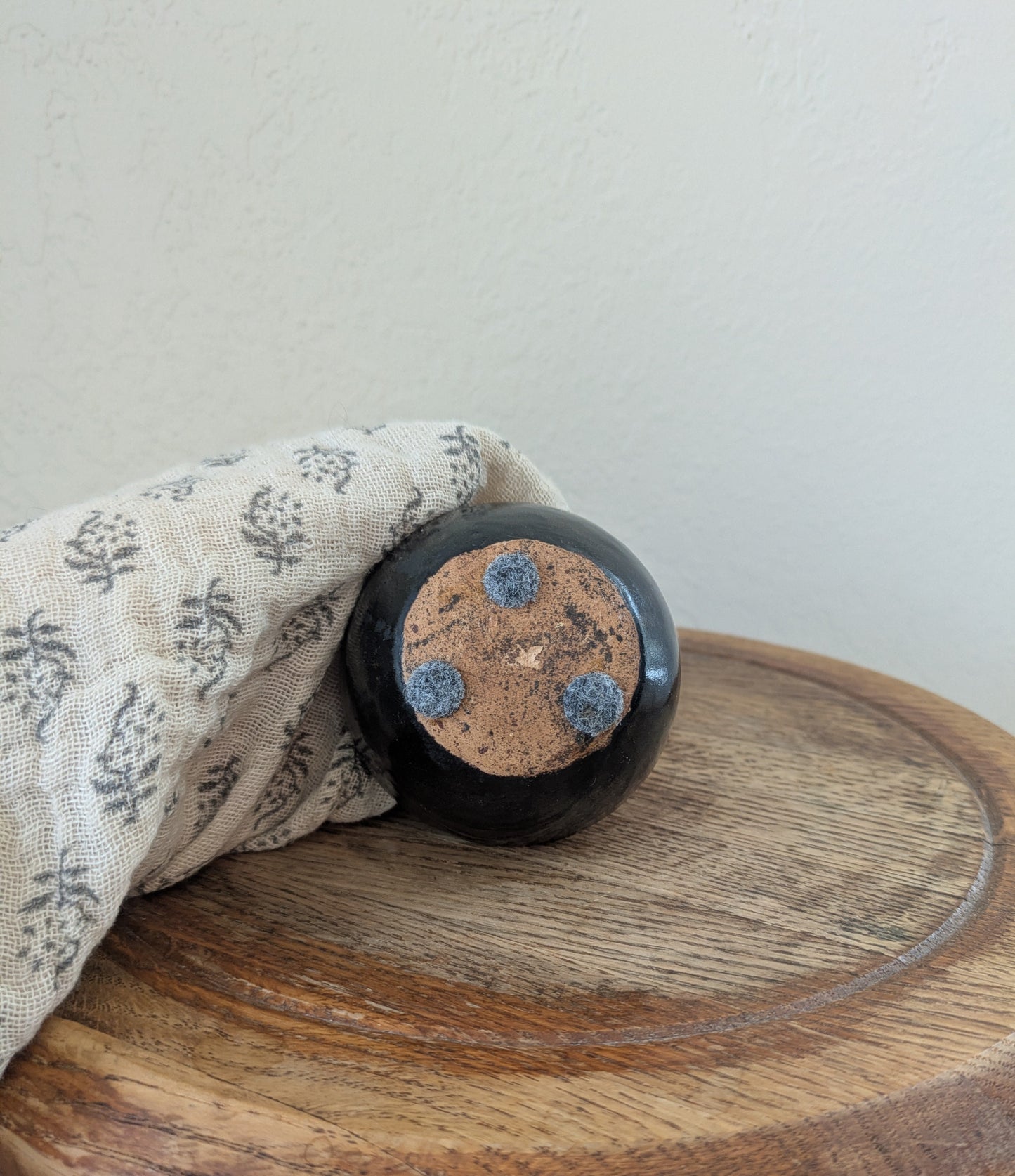 Deep Brown Tea Light Holders - Set of 3