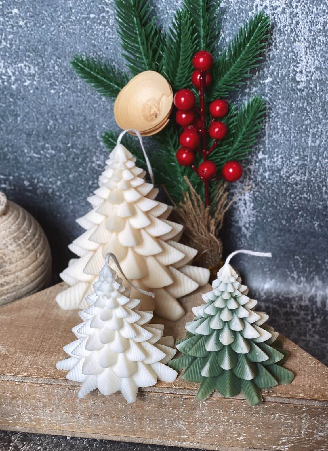 Christmas Fir Tree Candles