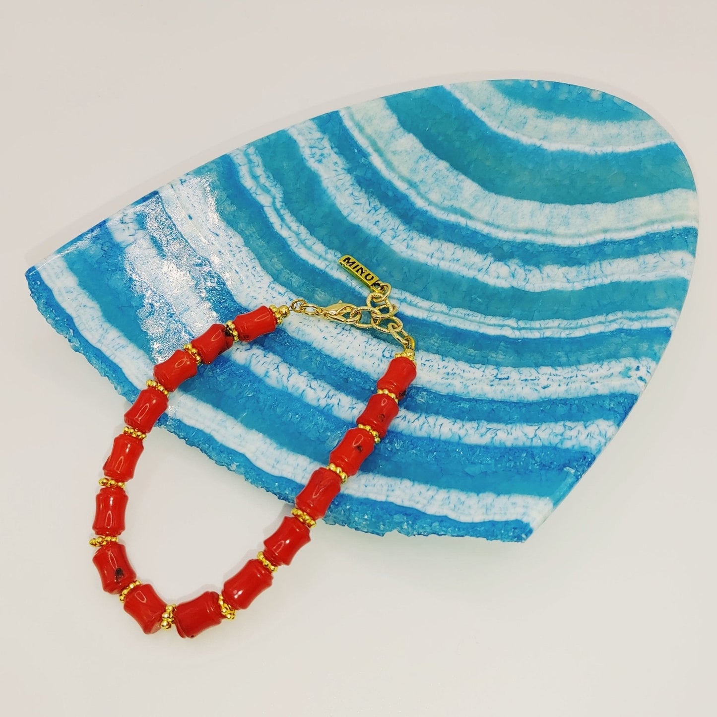 Coral Strung Bracelet