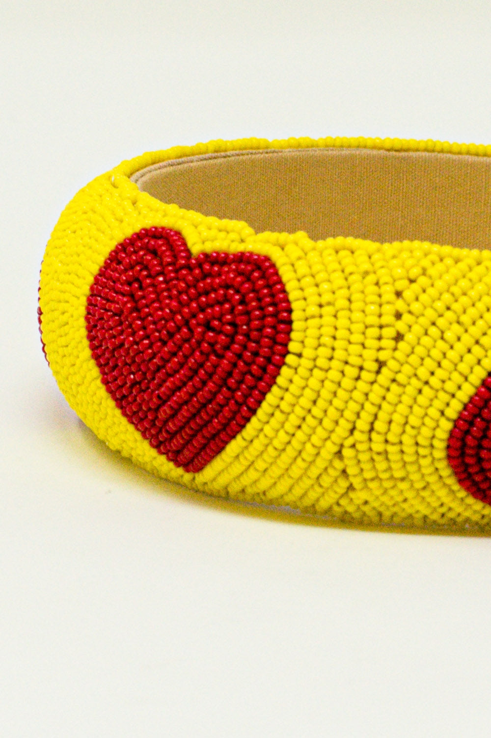 Queen of Hearts Beaded Headband