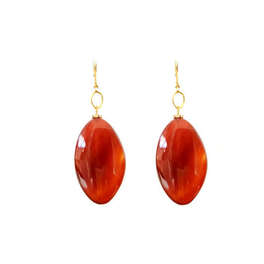 Brown Cerulean Earrings