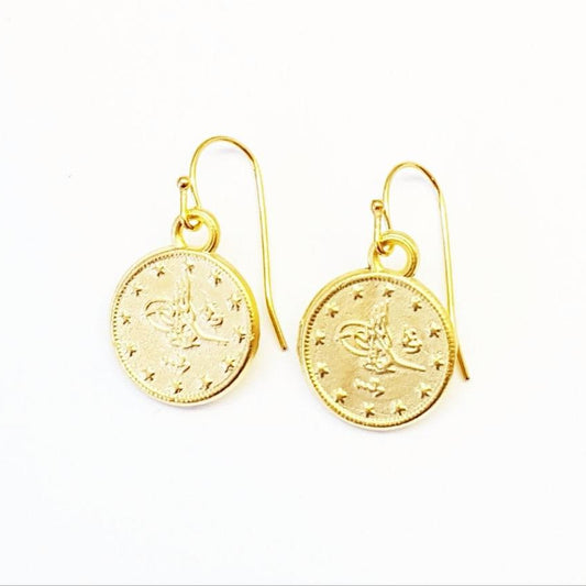 Old Ottoman Pendant Earrings