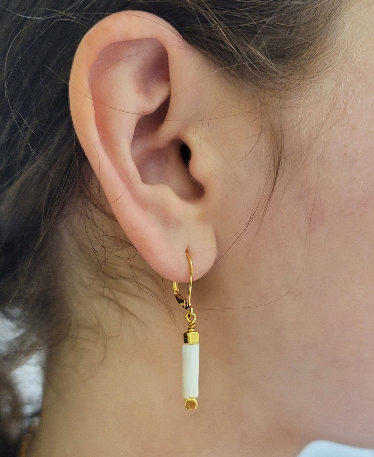 Mother of Pearl drop Earrings