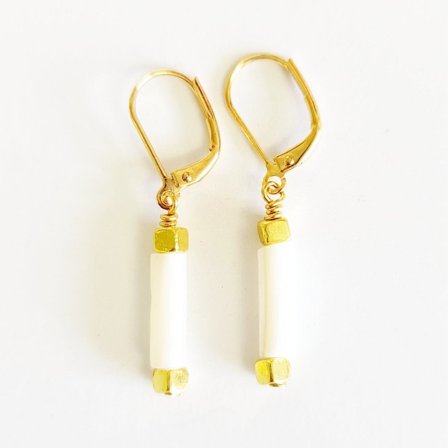 Mother of Pearl drop Earrings