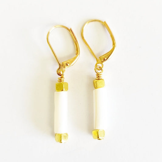 Mother of Pearl drop Earrings