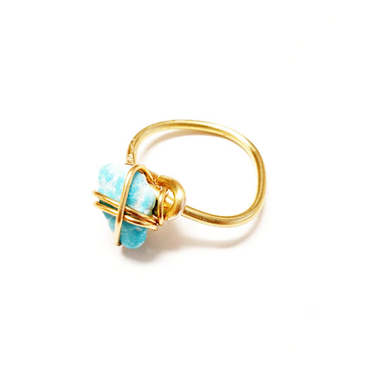 Raw Turquoise Ring