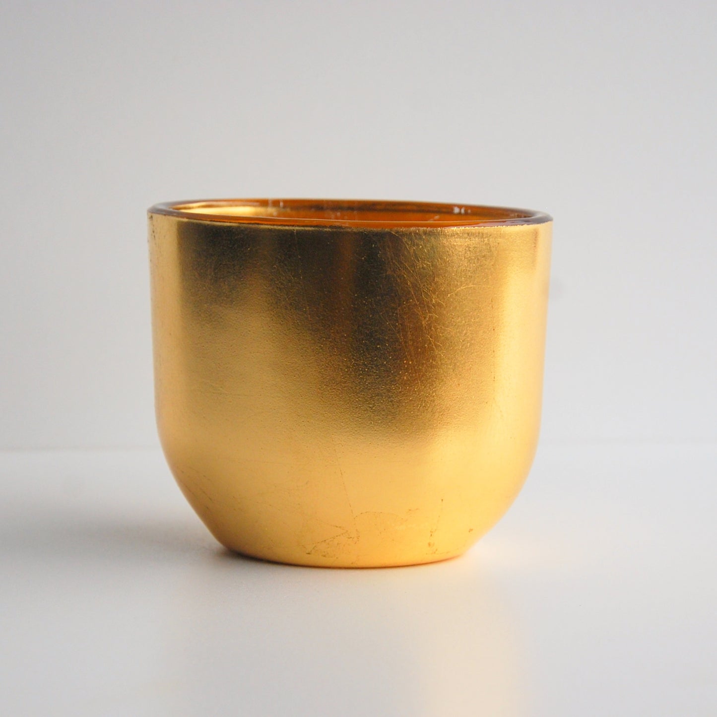 Gilt Gold Oval Vases 3-Set