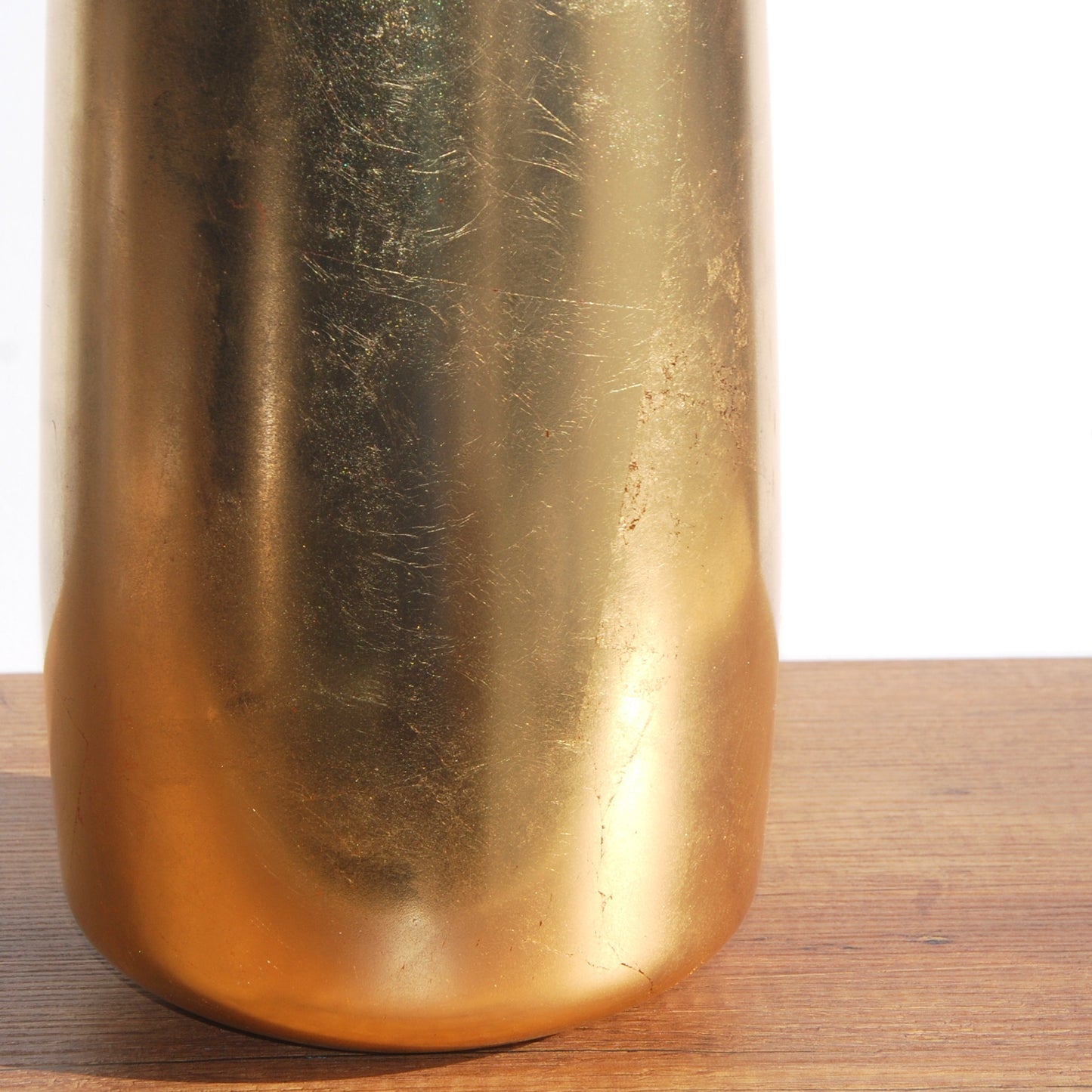 Gilt 18" Gold Zen Vase