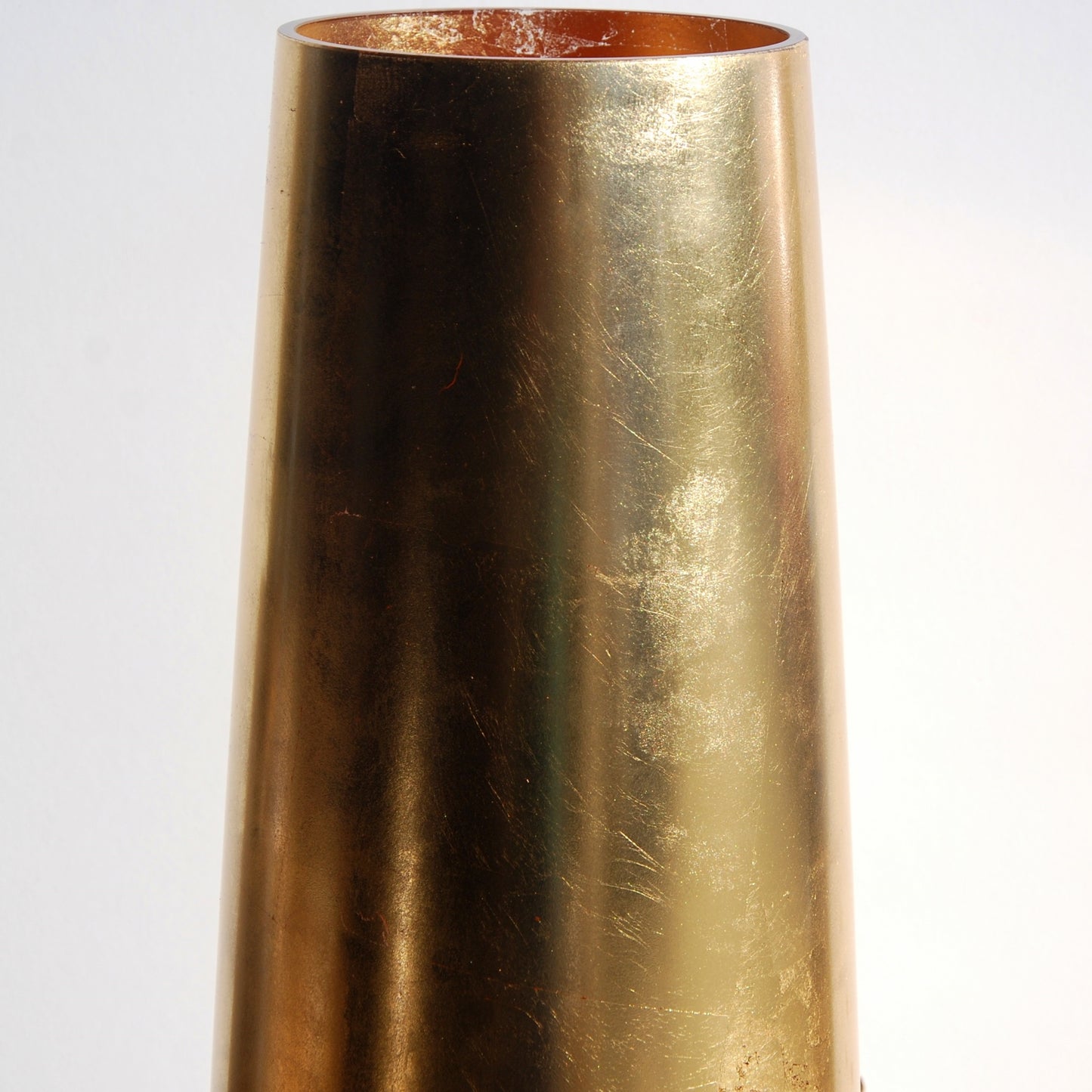 Gilt 18" Gold Zen Vase