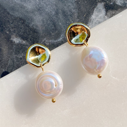 Pearl Drop Earrings