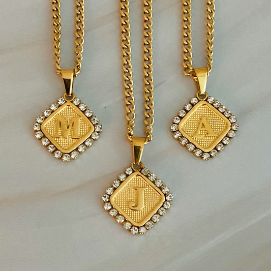 Princess Initial Pendant