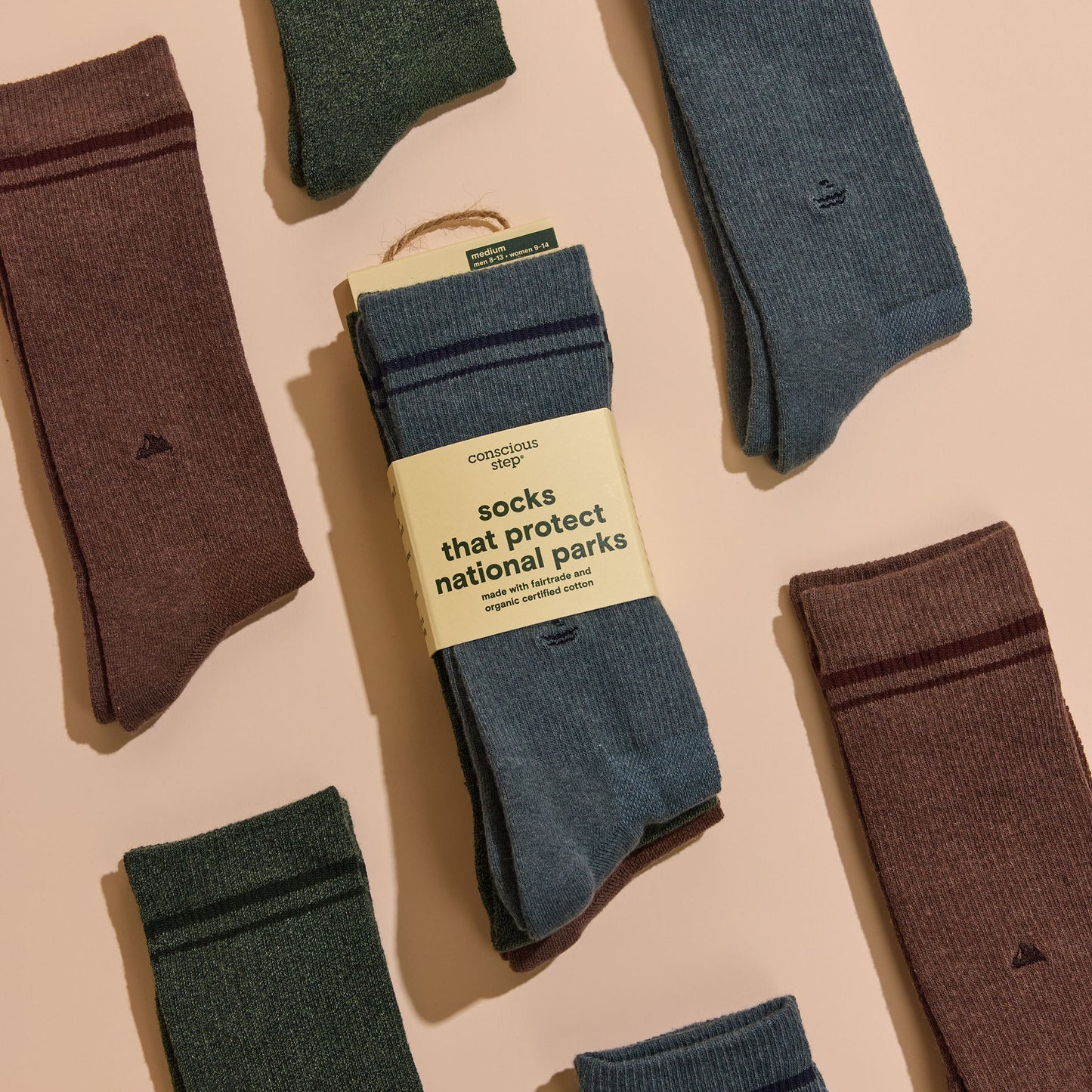 Comfort Crew Socks that Protect National Parks