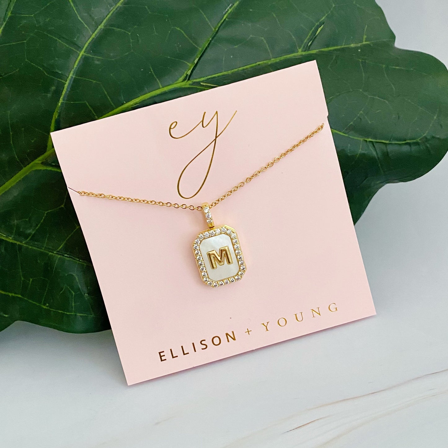 Deco Initial Locket