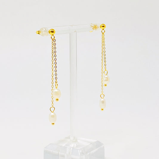 Freshwater Pearl Drop Earrings